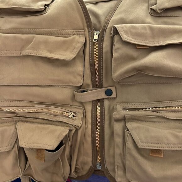 Stansport Vintage Fishing Sportsman Vest Tons of Pockets Unisex Hong Kong SIZE S - Picture 11 of 11